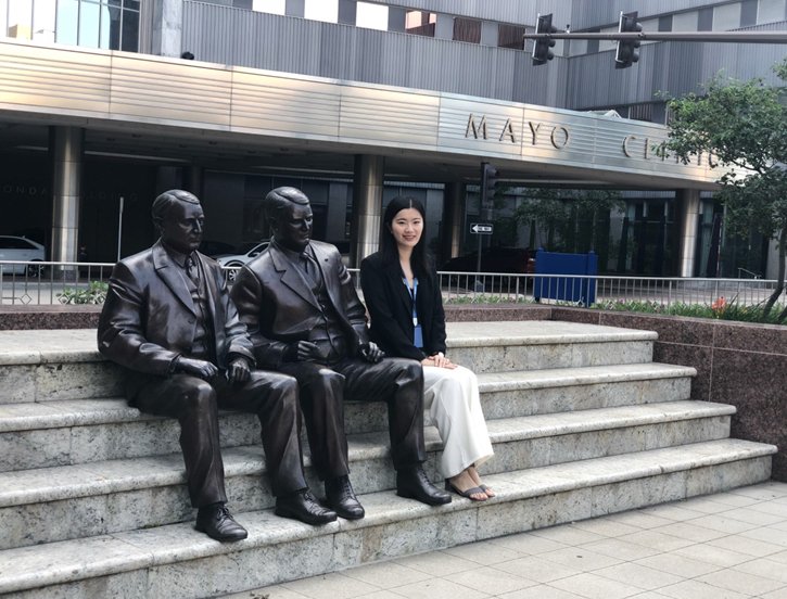 患者授权,我陪蔡先生在Mayo clinic看病