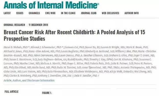 出国看病：分娩妇女患乳腺癌的风险正在上升