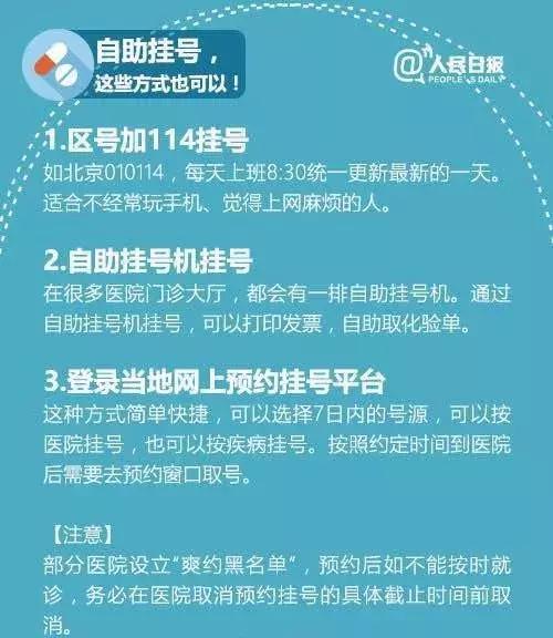 看病如何选科室？转发这张表！