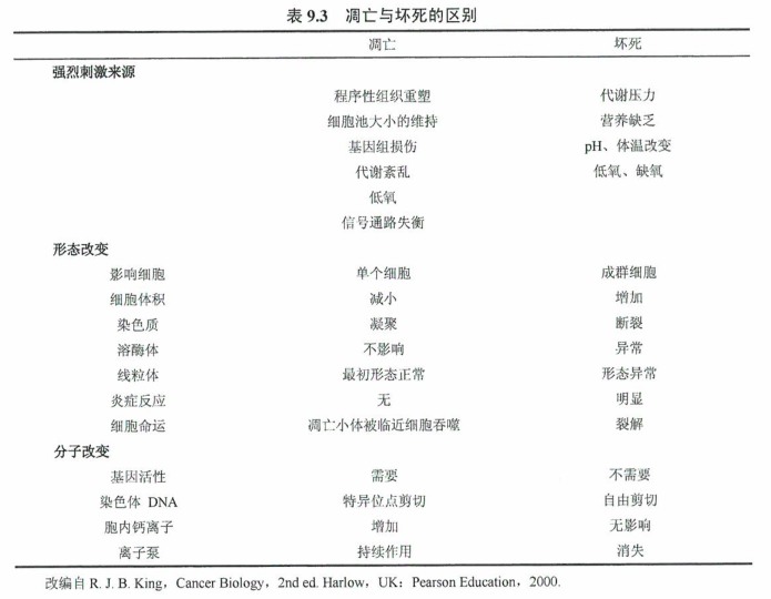 凋亡功能的丧失是人类所有恶性细胞的标志之一
